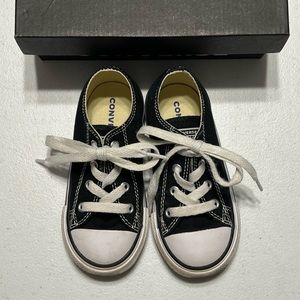 Converse Black Lace Up Sneaker Shoes